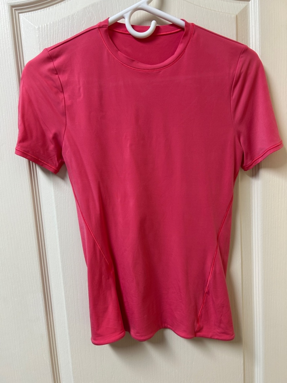 lululemon athletica Wundermost Ultra Soft  Nulu Short Sleeve Top in Glaze Pink
